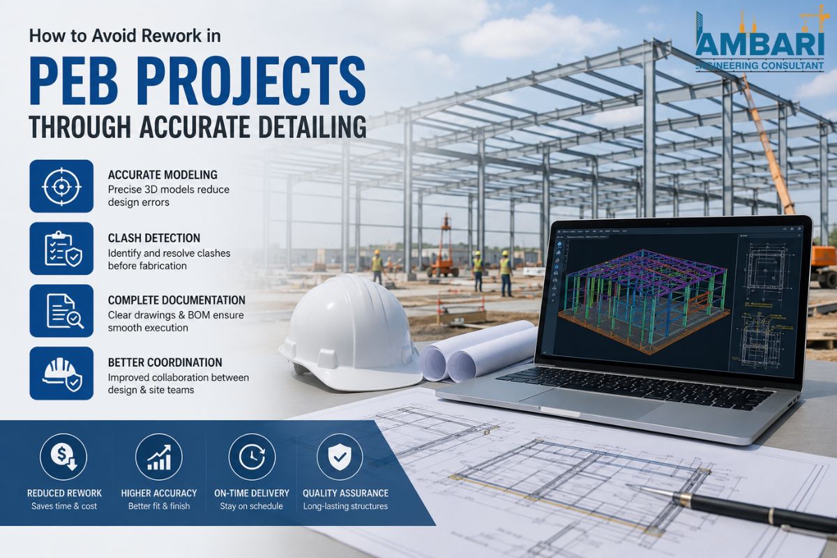 How to Avoid Rework in PEB Projects Through Accurate Detailing